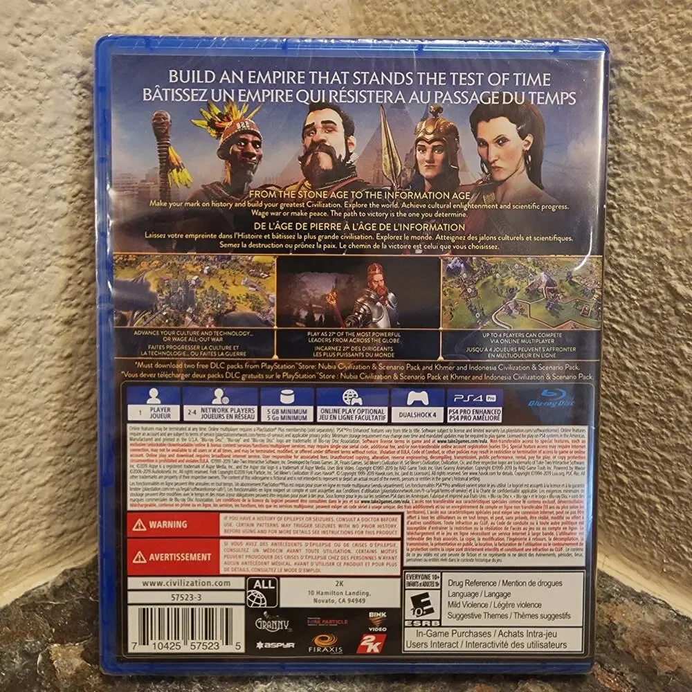 Game - Civilization VI (NEW) - PS4